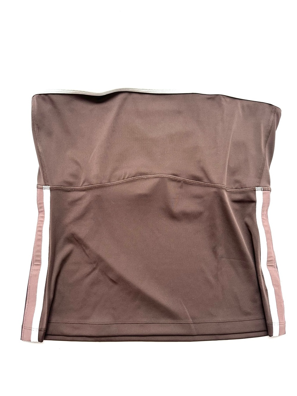 Gymshark XL Piping Bandeau Top With Shelf Bra